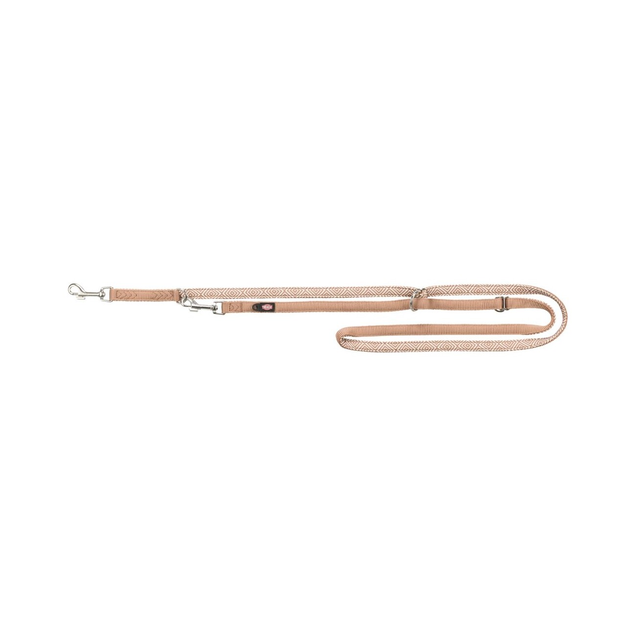 Trixie Premium Verlängerungsleine mit Neopren-Polsterung braun L-XL