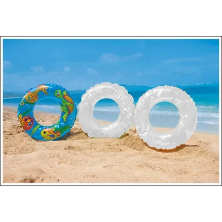Intex 59242NP Schwimmring, blau transparent