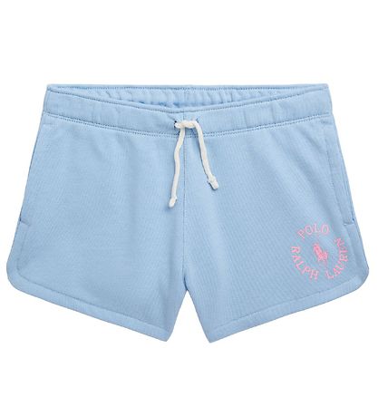 Polo Ralph Lauren Shorts - Langholz - Hellblau m. Rosa