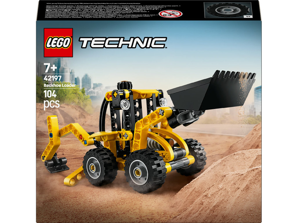 RETROESCAVADORA LEGO TECHNIC