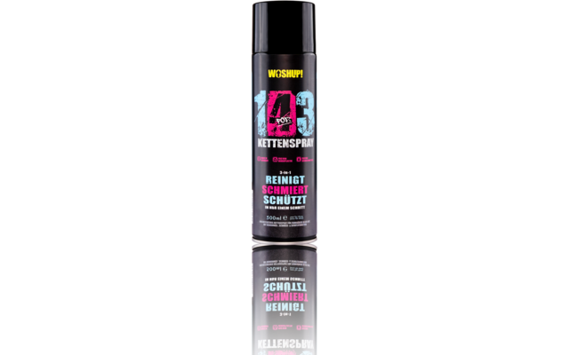 WOSHUP! 143 Kettenspray für Fahrräder 500 ml