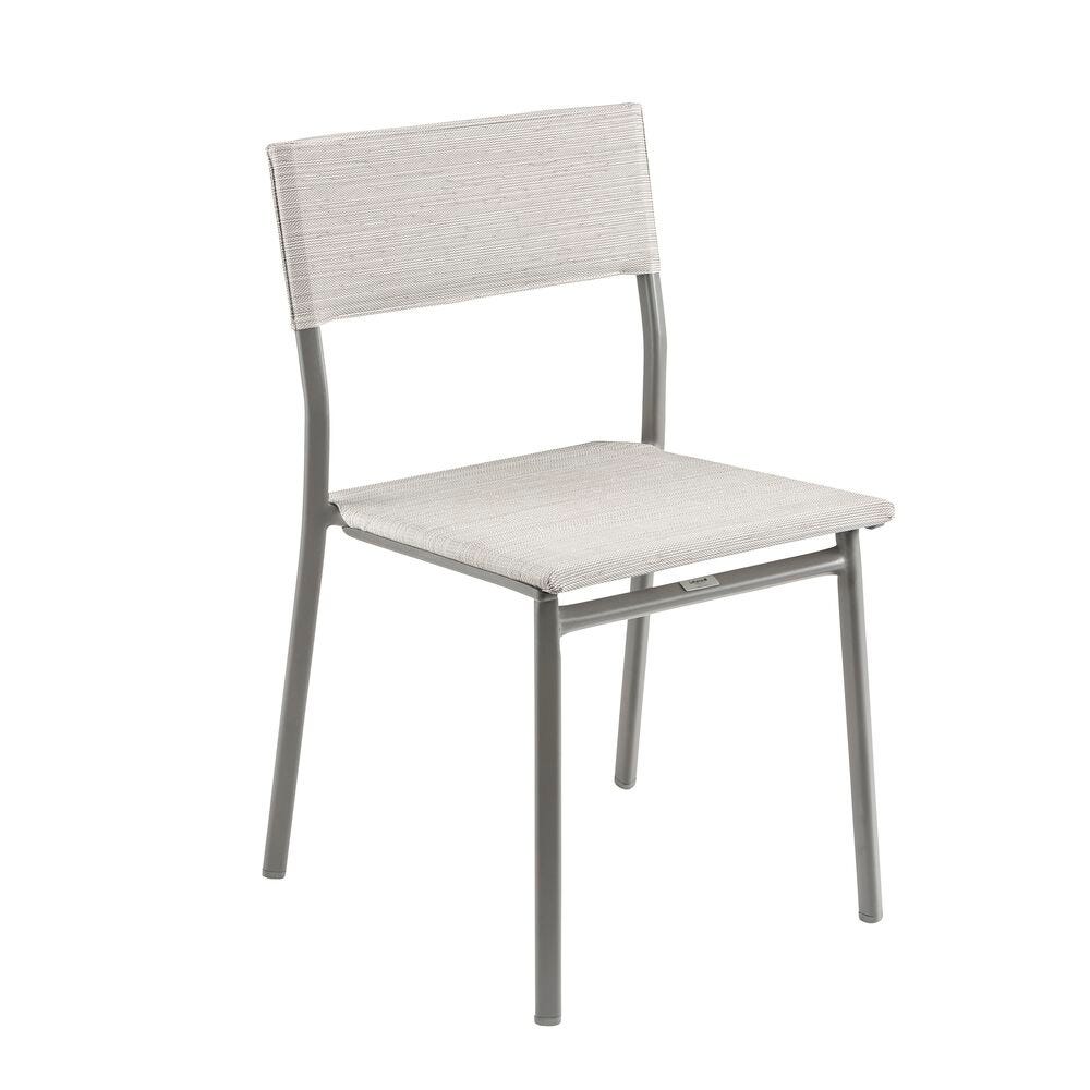 Gartenstuhl Oron Batyline® Duo Grau Galet-Titane