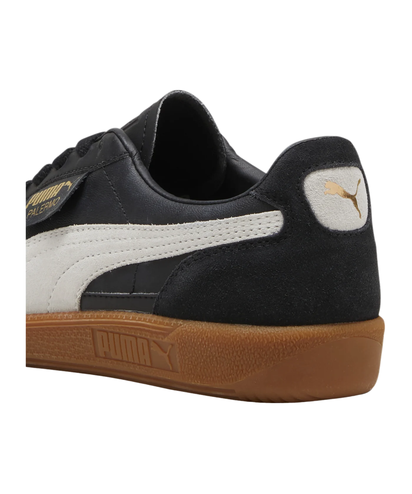 PUMA Palermo Lth Schwarz Grau F03