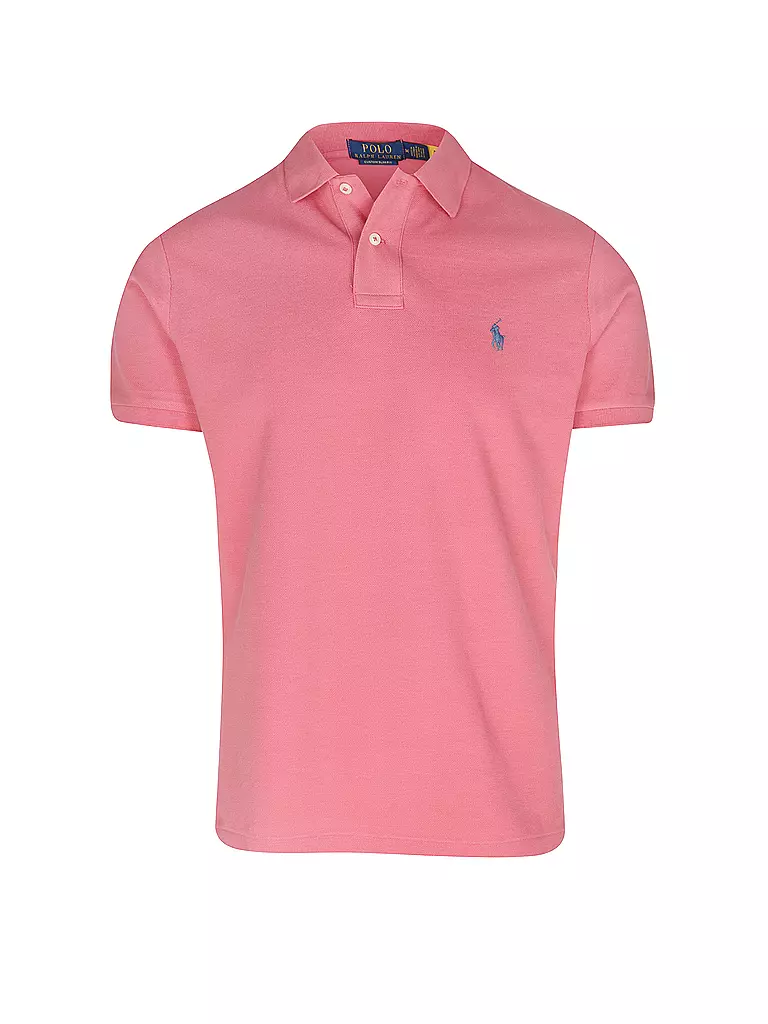 POLO RALPH LAUREN Poloshirt Custom Slim Fit rosa