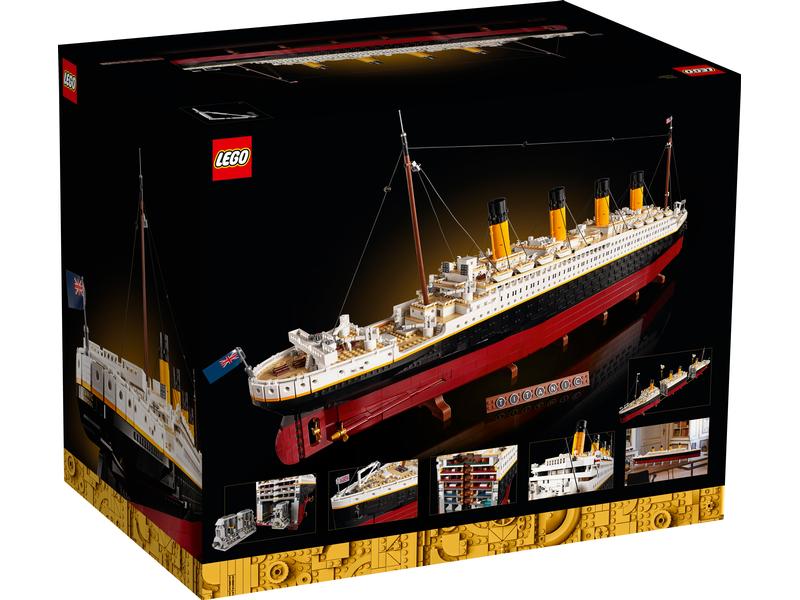 LEGO® Icons Titanic 10294 Massstabs- und detailgetreues Modell des Linienschiffes