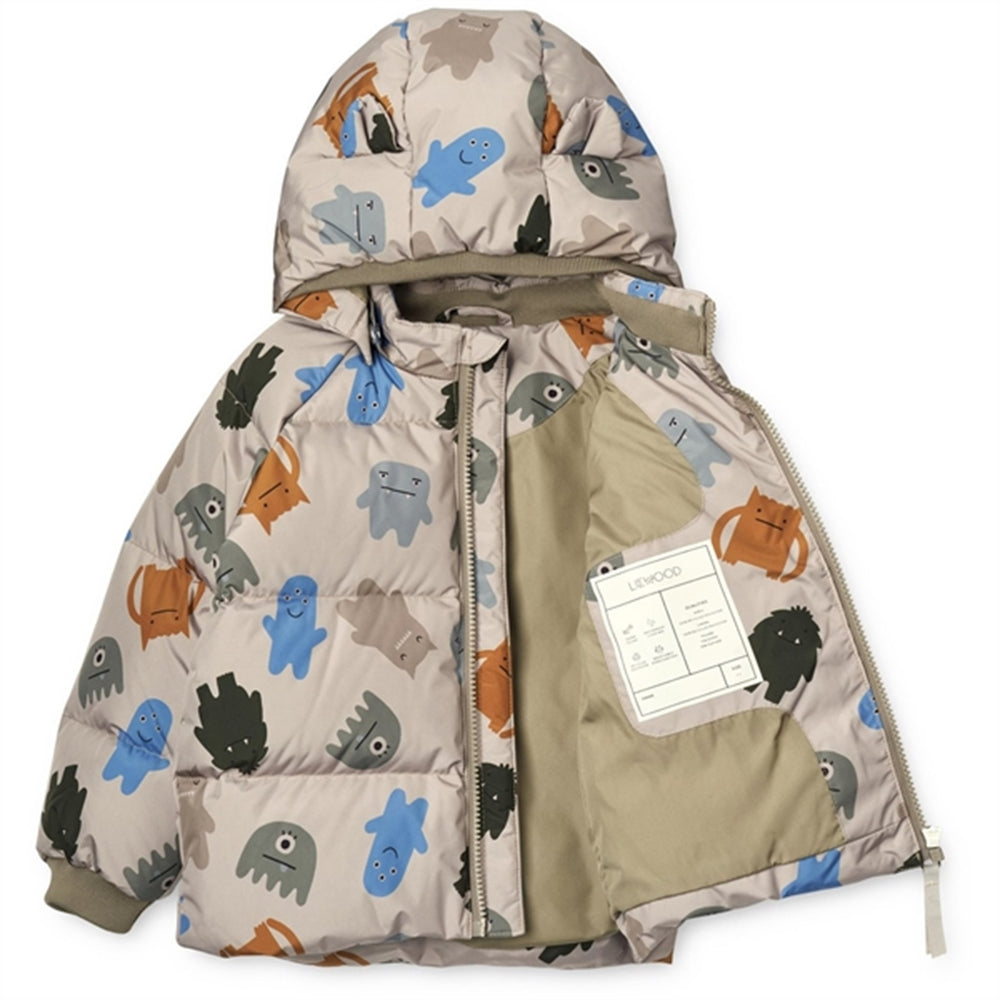 Polle Puffer Jakke Monster Koala - LieWood