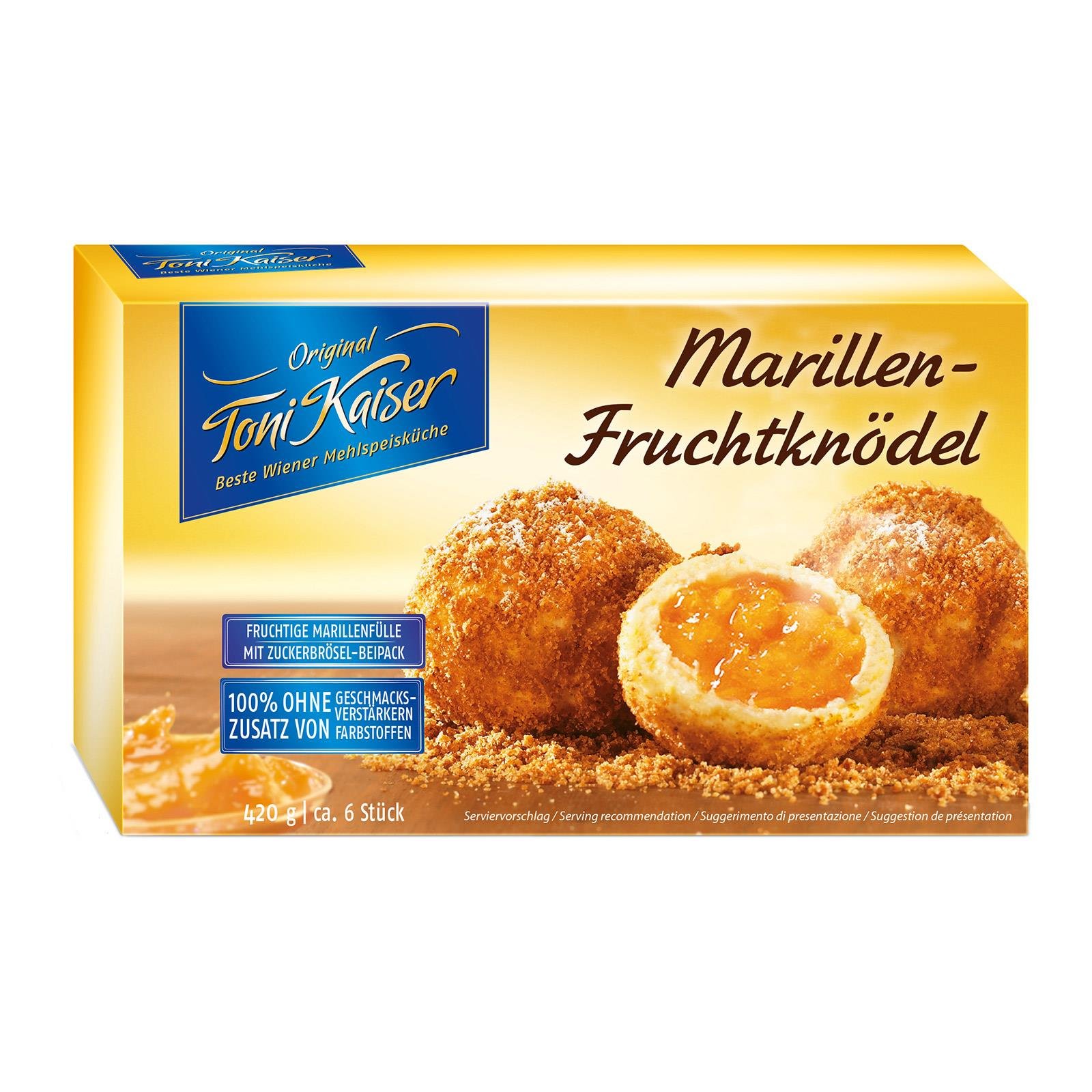 Toni Kaiser Marillenfruchtknödel