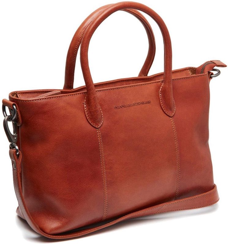 The Chesterfield Brand - Leren Shopper Cognac Pergamino