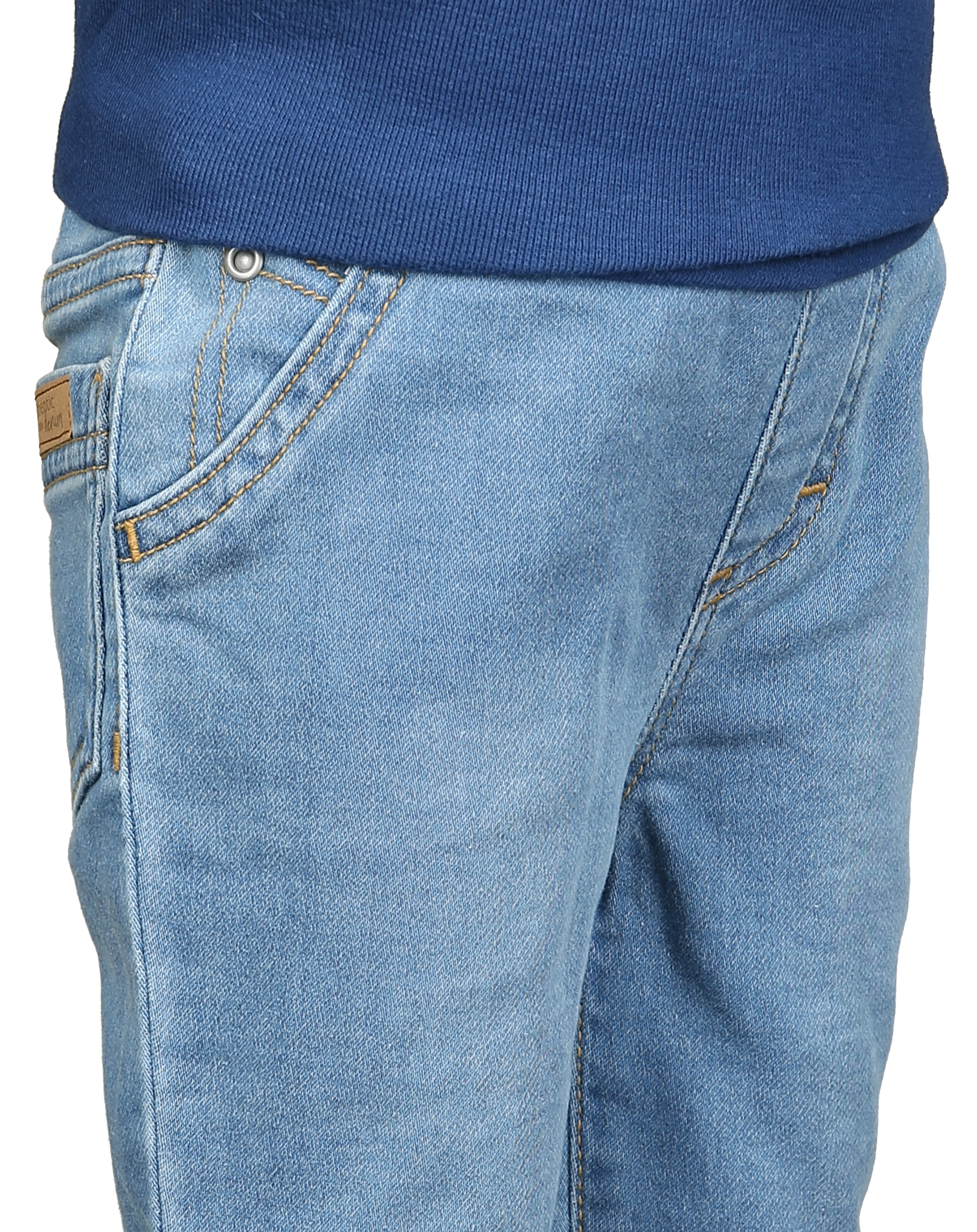 Jeans-Schlupfhose EASY in mittelblau