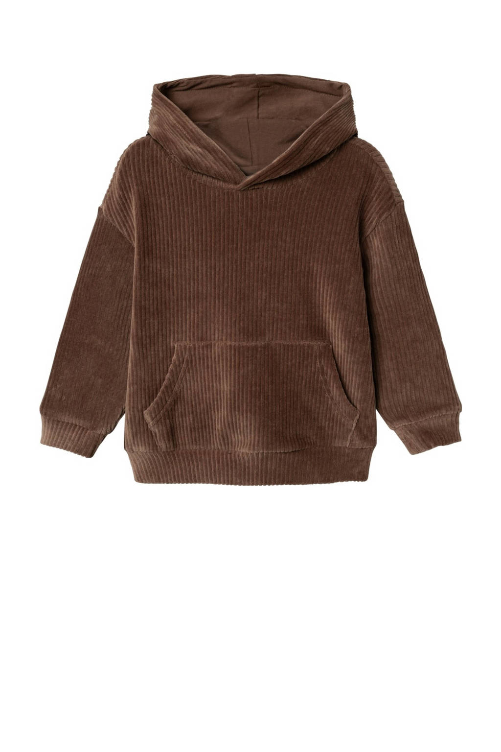 NAME IT hoodie NMMNELUR bruin