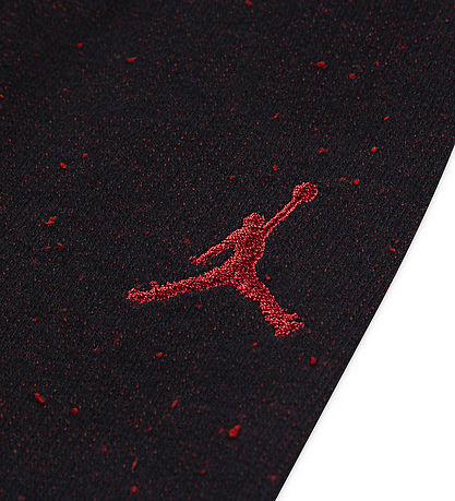 Jordan Set - Jogginghosen/Body L/æ - Schwarz/Rot