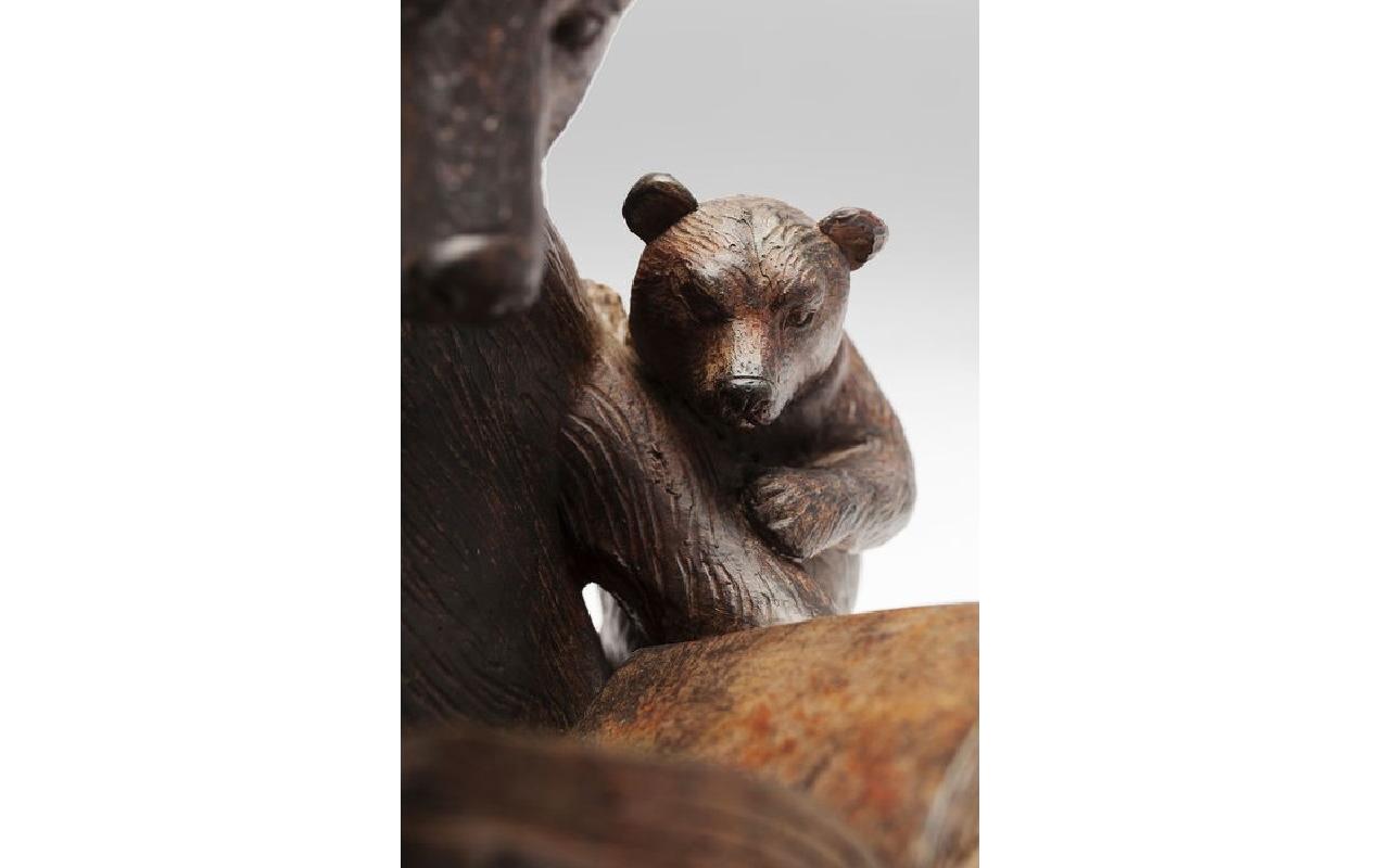 Dekofigur Reading Bears BraunDeko für zu Hause