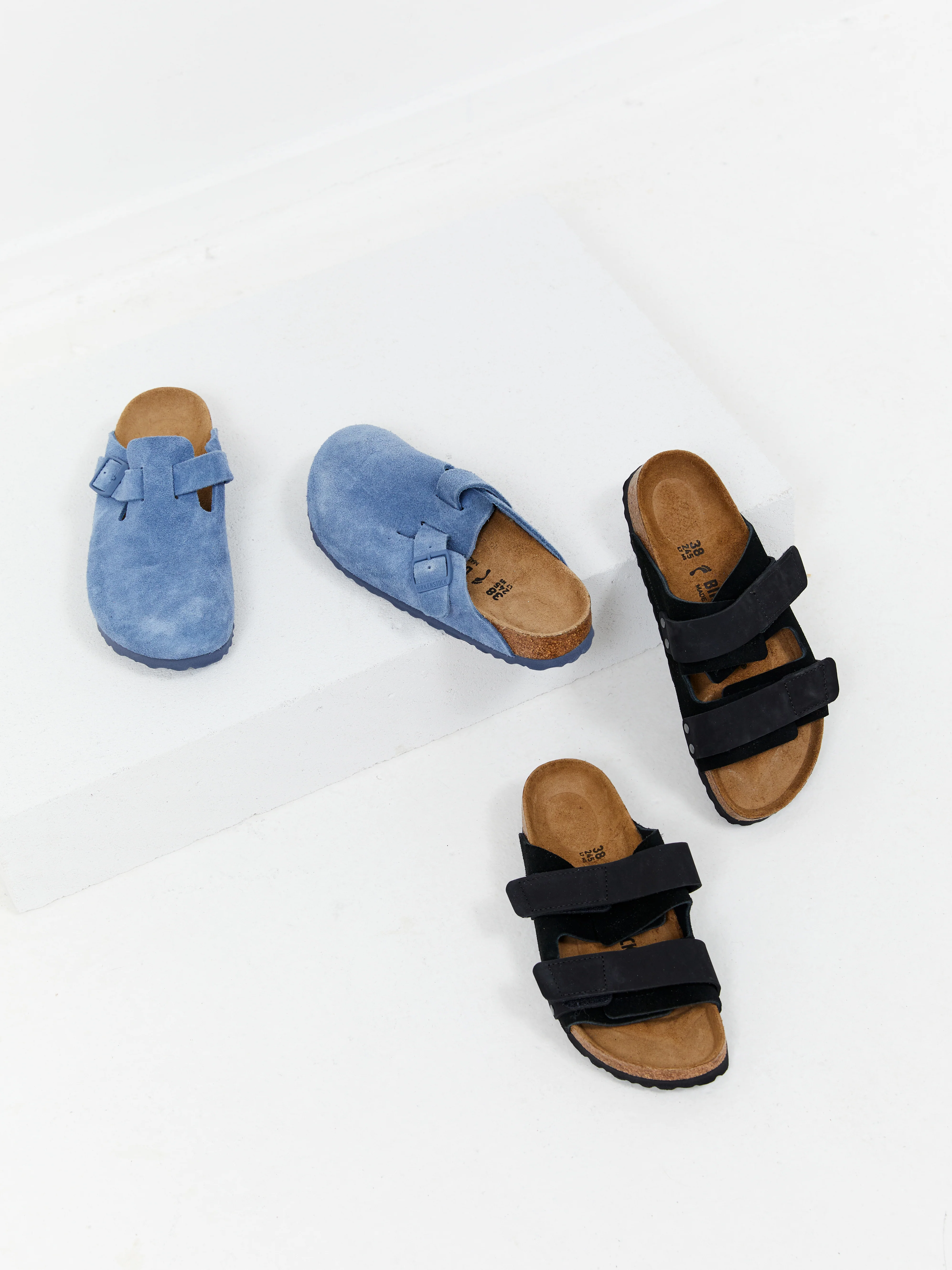 Birkenstock  Boston Leve Clogs - Elemental Blue
