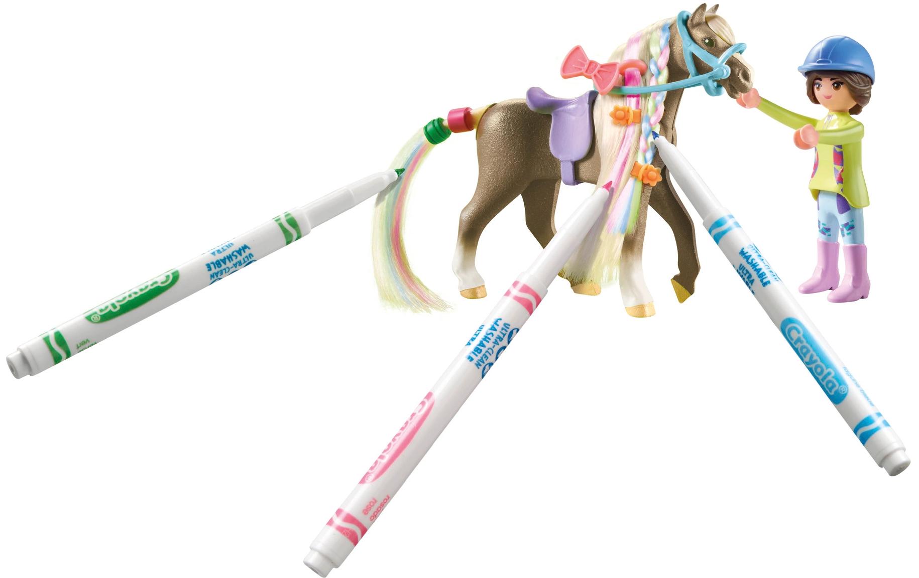 Horses of Waterfall Kreativset mit Pferd und Stiften 71640Kreativset mit Pferd und Stiften