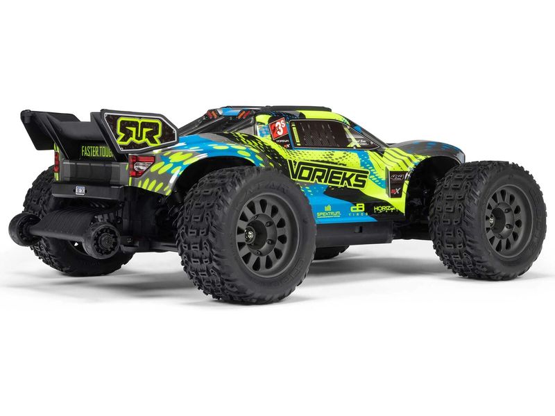 Arrma Stadium Truck SCT Vorteks BLX 223S Türkis ARTR, 1:10 Off-Road Modell mit Brushless Motor