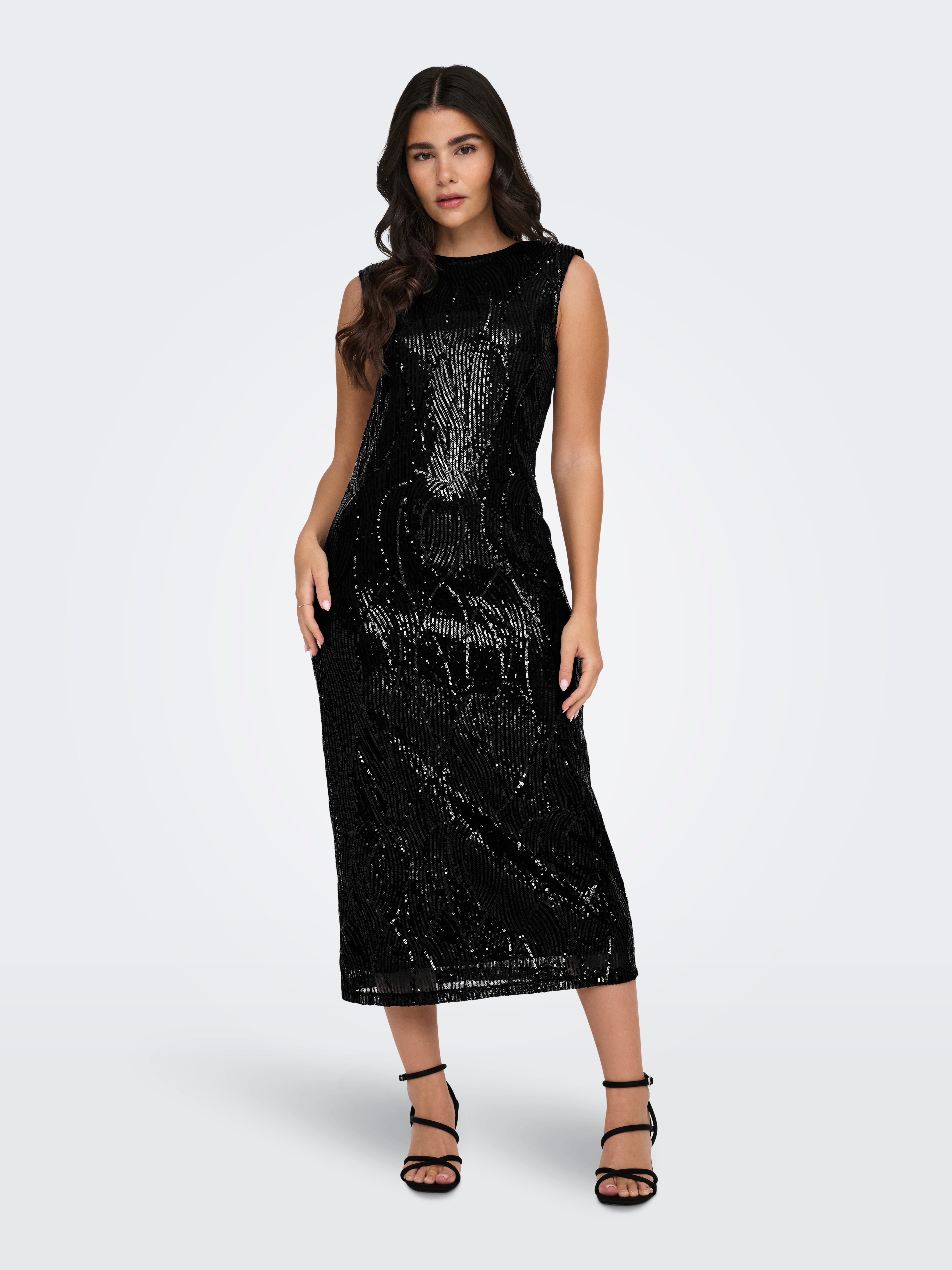JDYMEGAN Midikleid Black