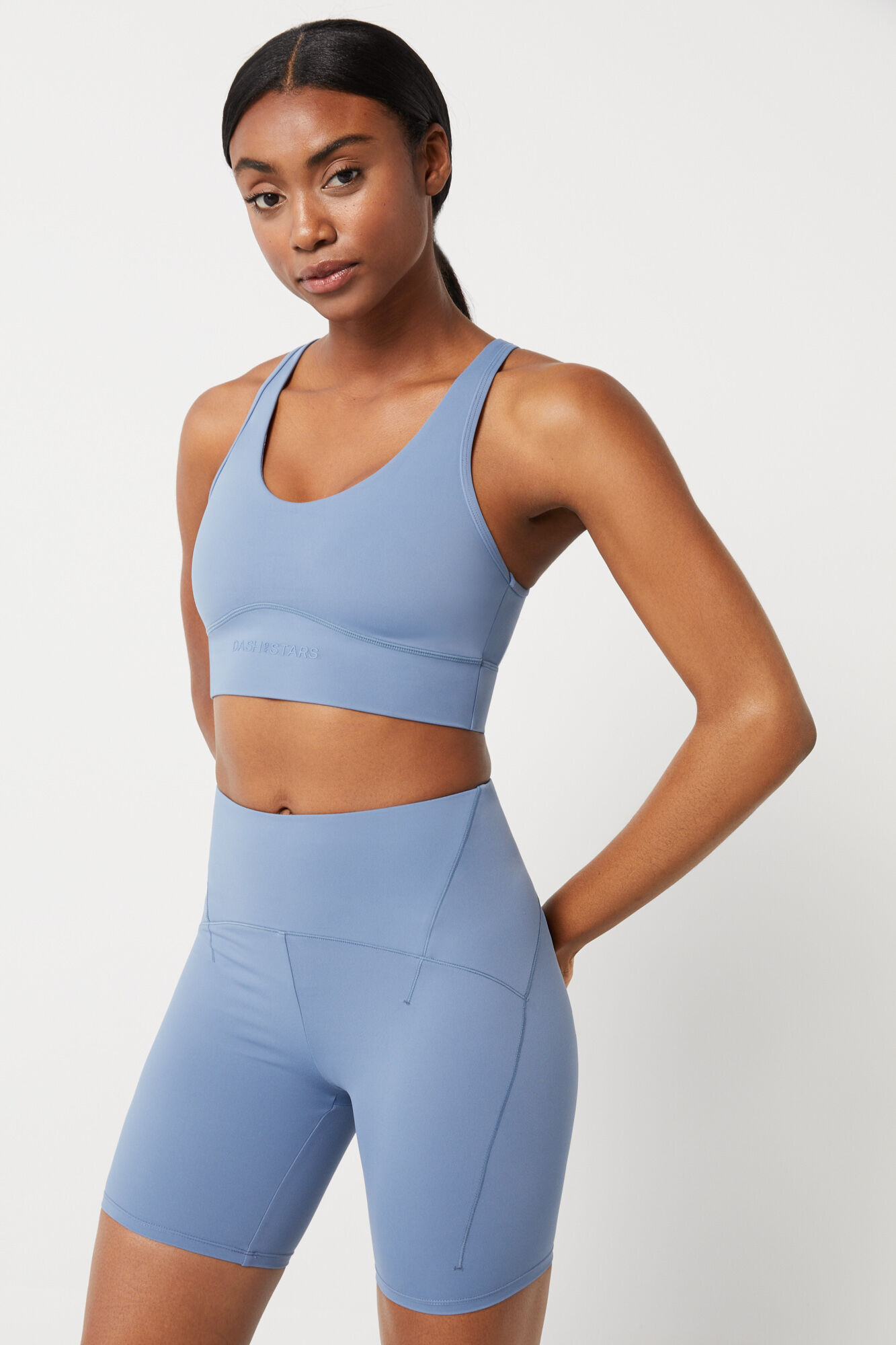 sutiã esportivo azul Soft Move
