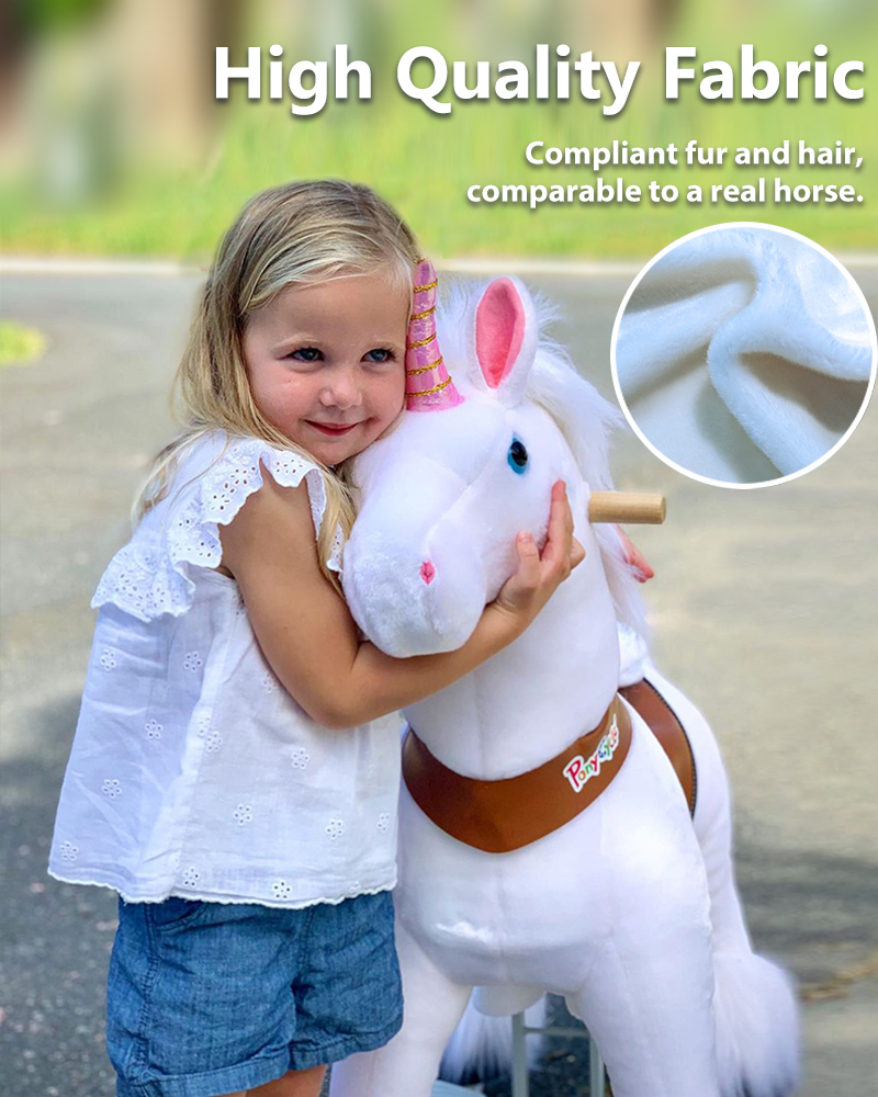 Licorne blanche à monter petit modèle pour 3 à 5 ans