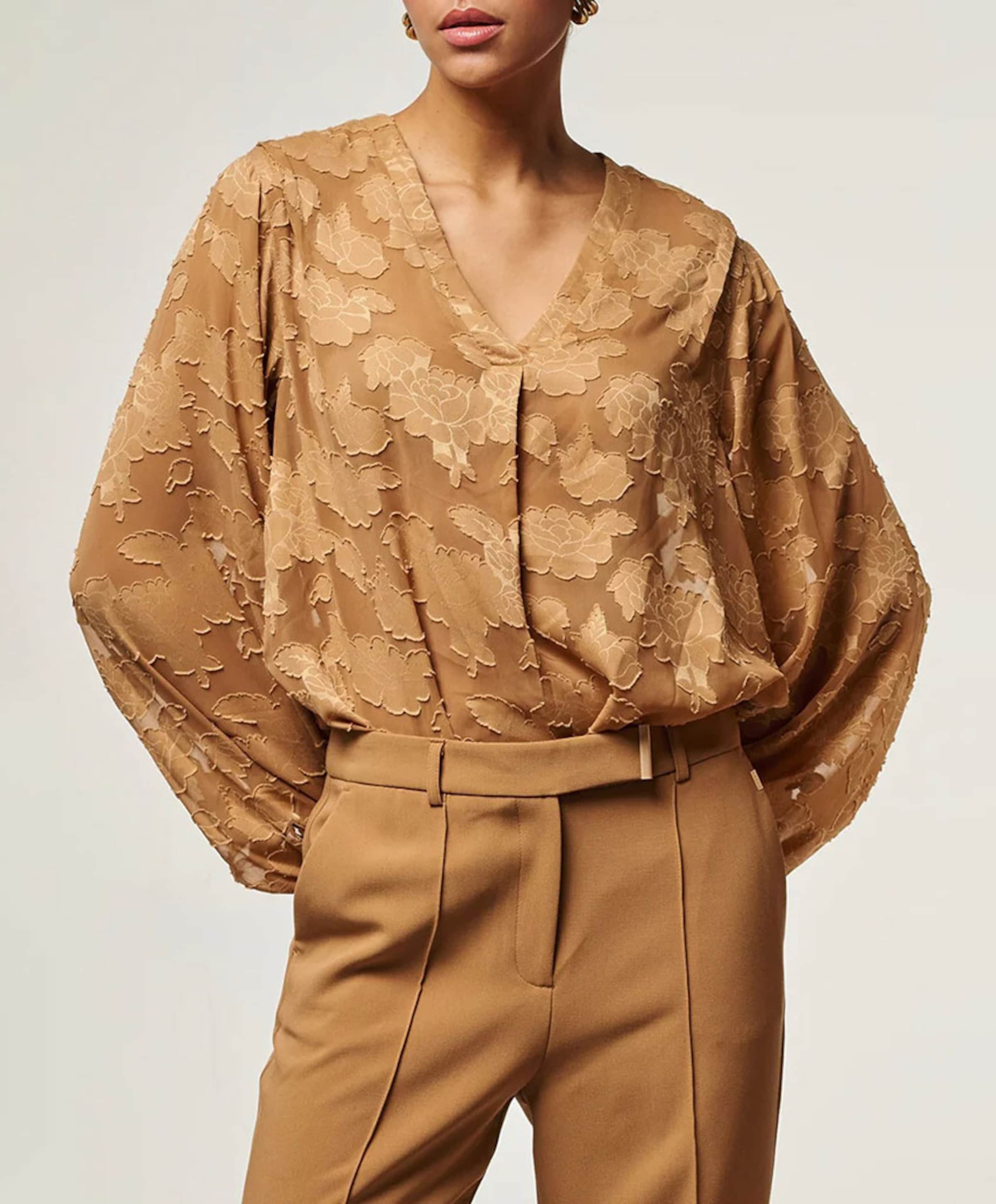 Aaiko Dames blouse bruin