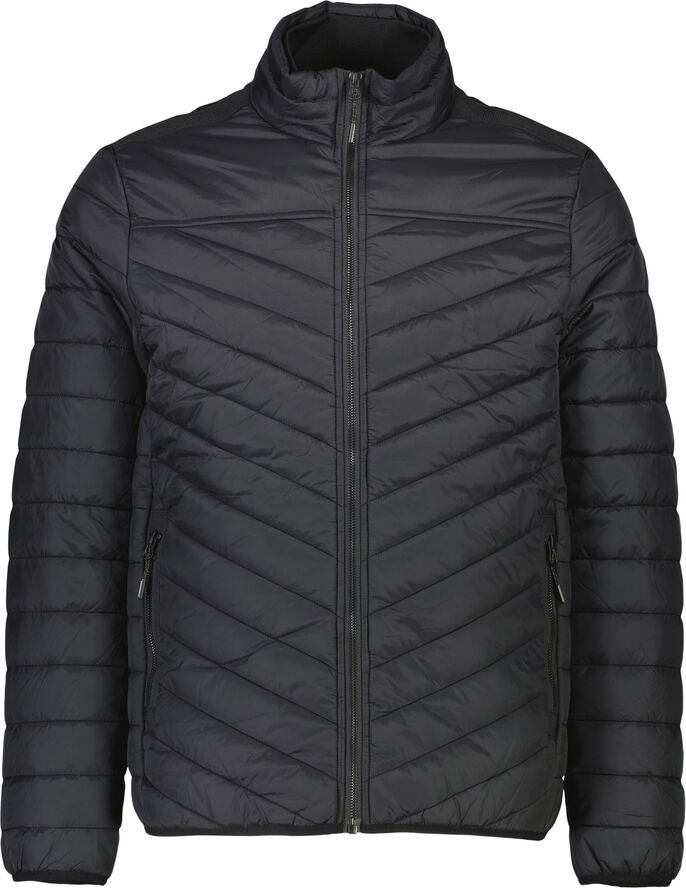 Lindbergh Light weight quilted jacket Sort