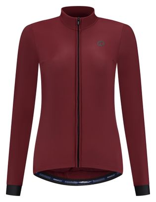 Maillot cycliste manches longues - Femmes - Rouge - Rogelli Signature