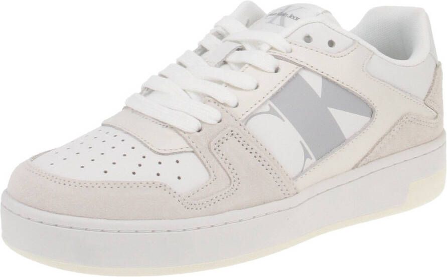 Calvin Klein Witte Lage Sneakers Basket Cupsole Women