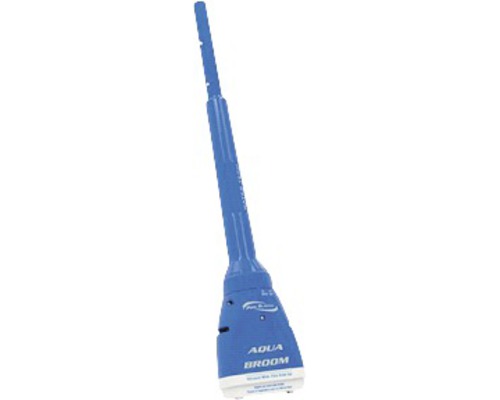 Aqua Broom zwembadstofzuiger, 60 x 16,5 x 9 cm, blauw, op batterijen, looptijd 3 uur