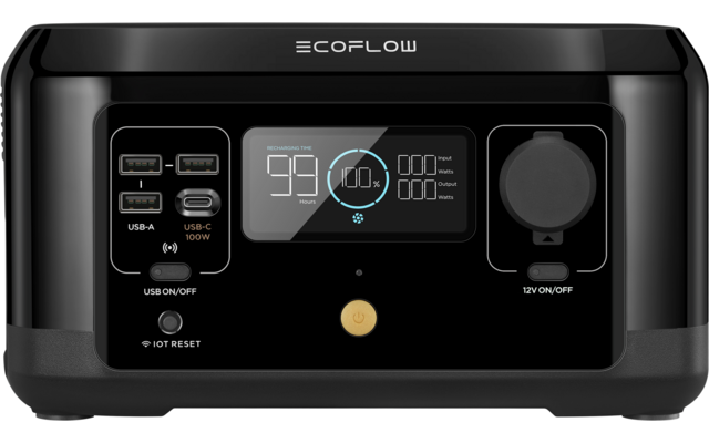 EcoFlow River Mini Tragbare Powerstation 210 Wh 300 W