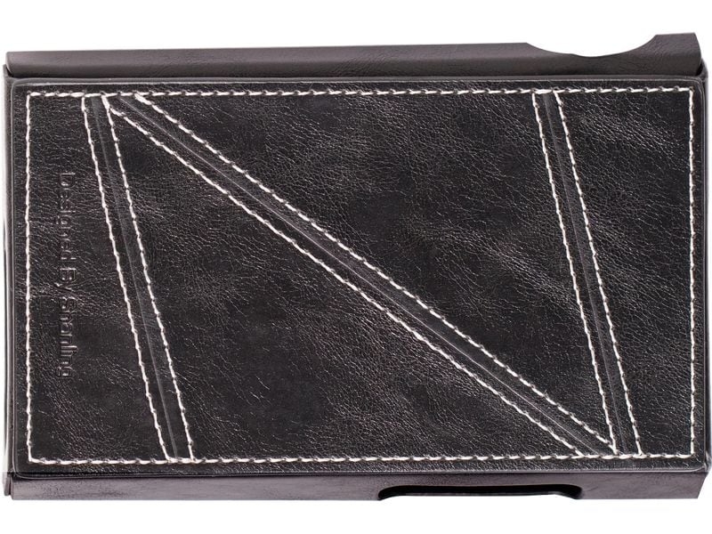 Shanling Lederetui für M5 Ultra - Schwarz Schutzhülle aus Leder für M5 Ultra Hi-Res Player