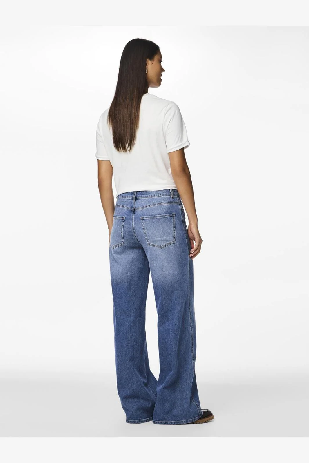 Pieces Pcfemma Wide Denim Jeans Fsy