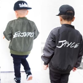 All Green Bomber (gepersonaliseerd)