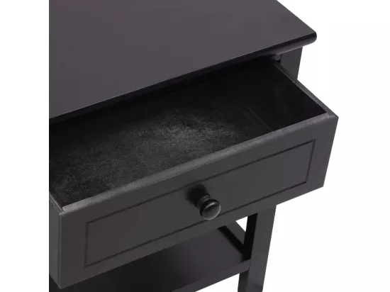 Table de chevet Bois Noir