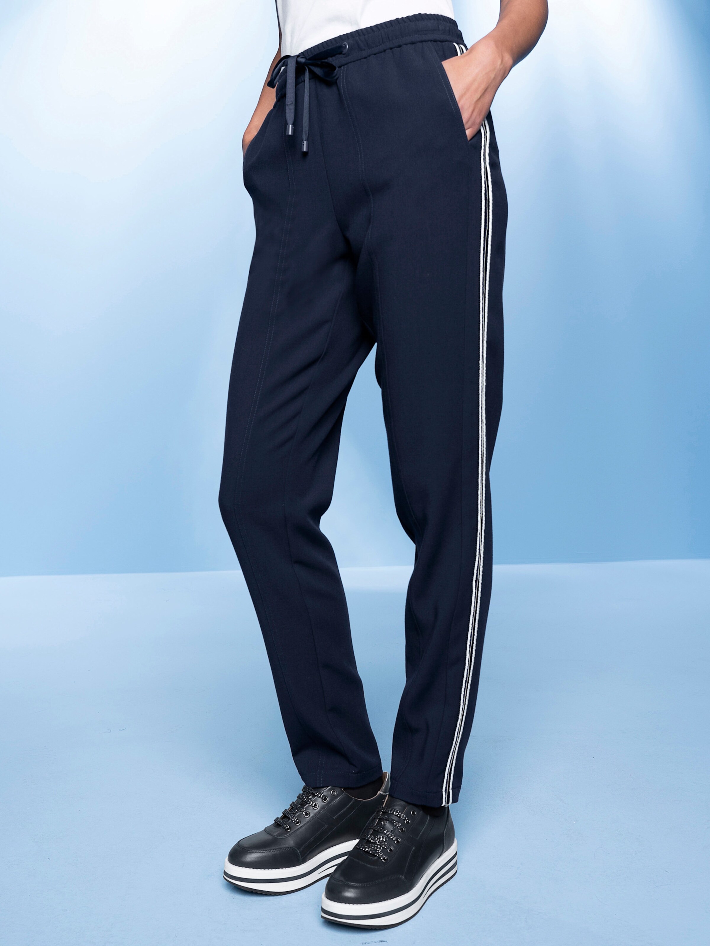 heine Hose in marine