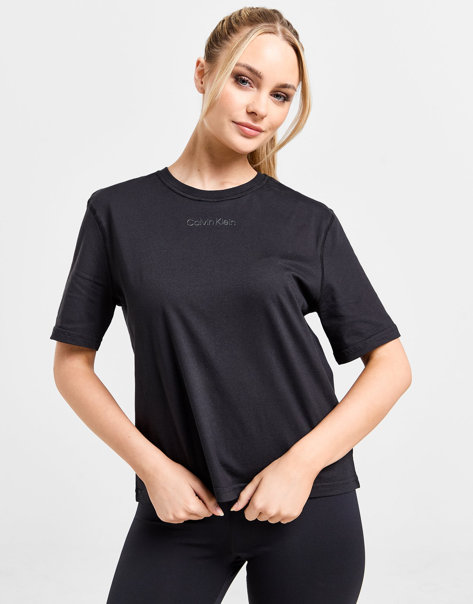 Calvin Klein T-shirt Sport Logo Femme