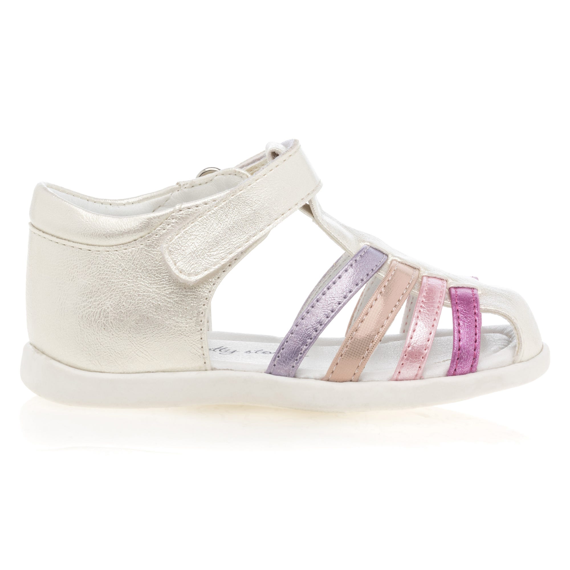Nu-pieds Bébé fille blanc