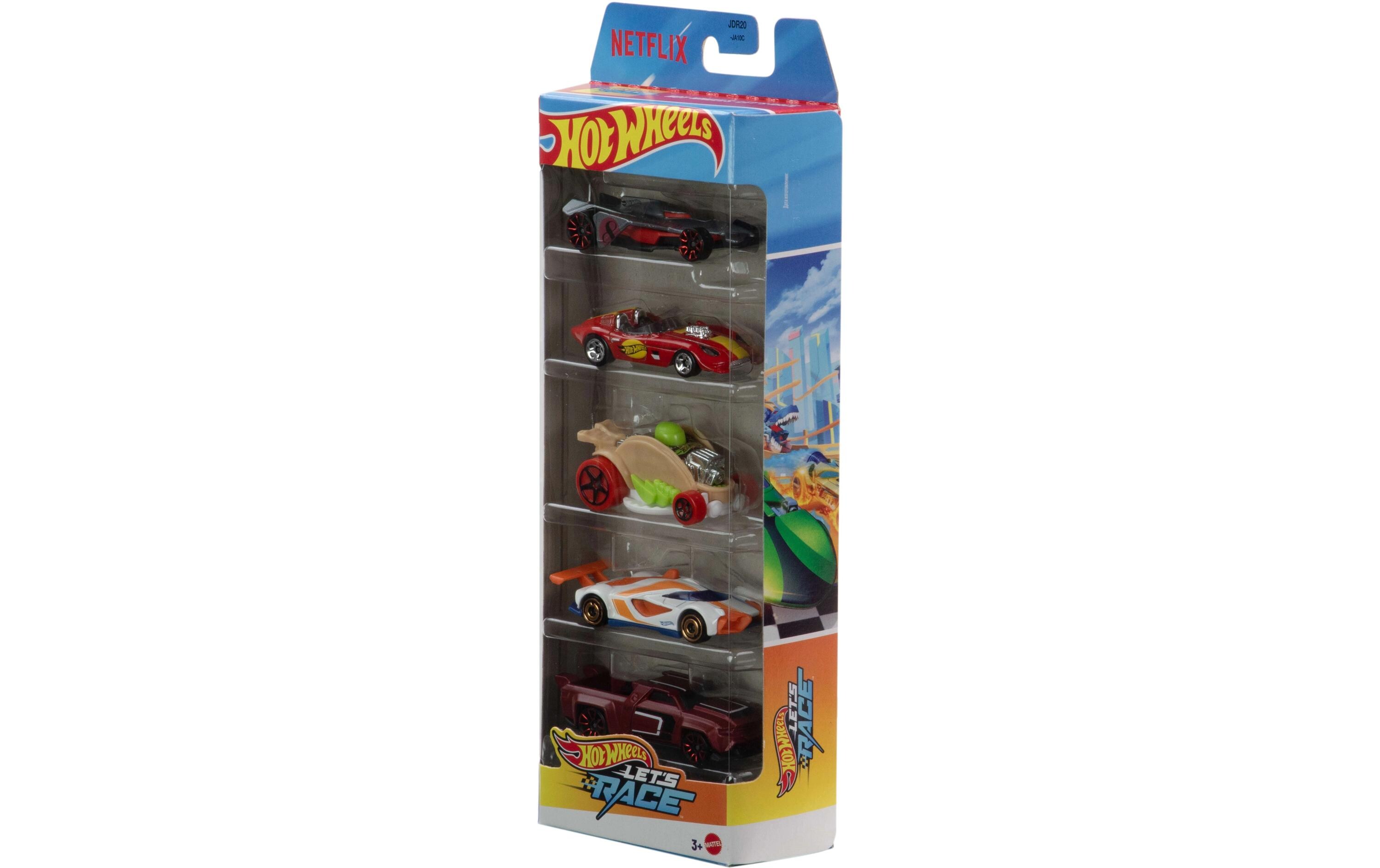 Rennwagen Hot Wheels Lets Race 5er-PackSpielzeugfahrzeug