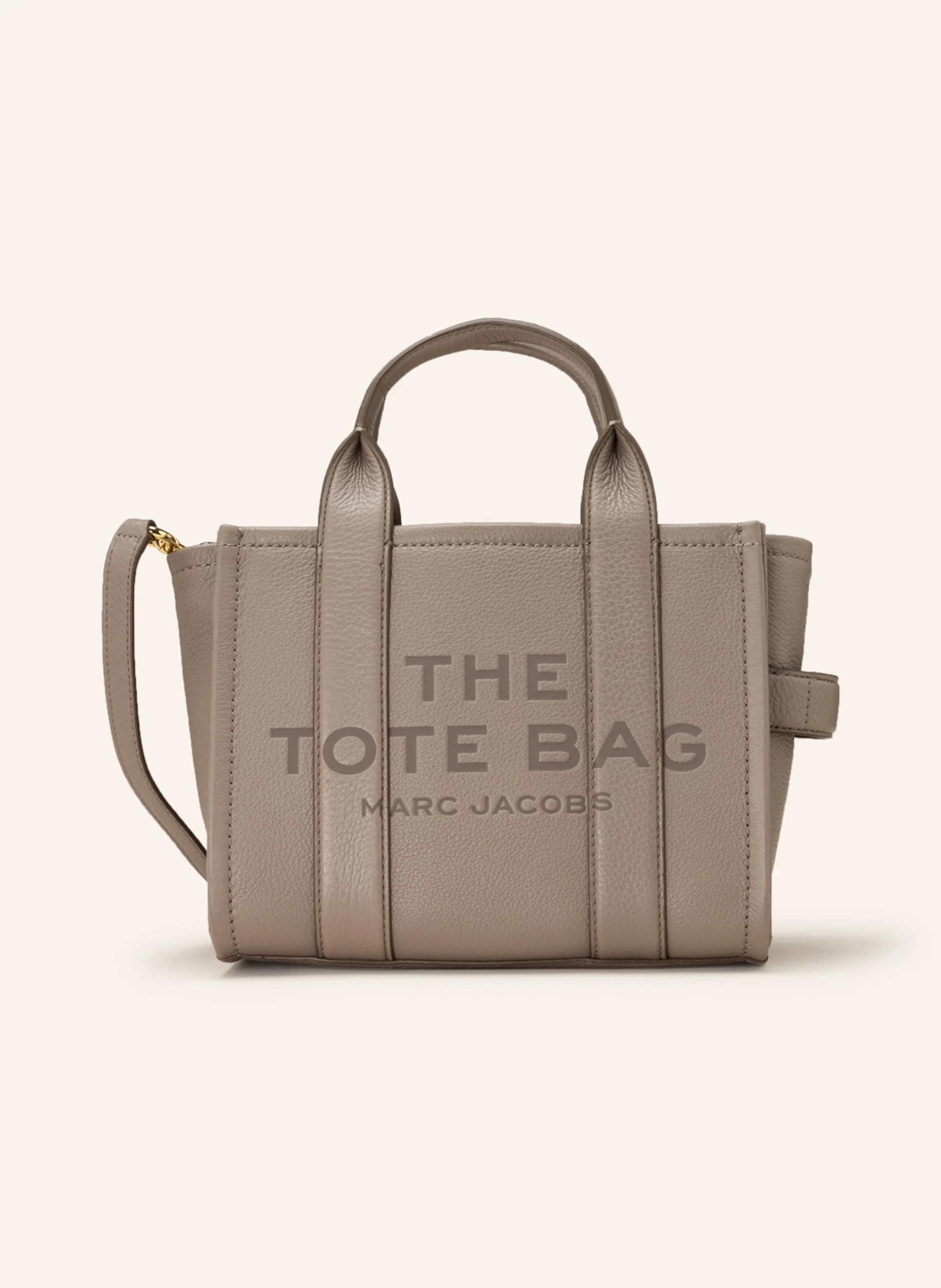 MARC JACOBS Shopper THE SMALL TOTE BAG LEATHER