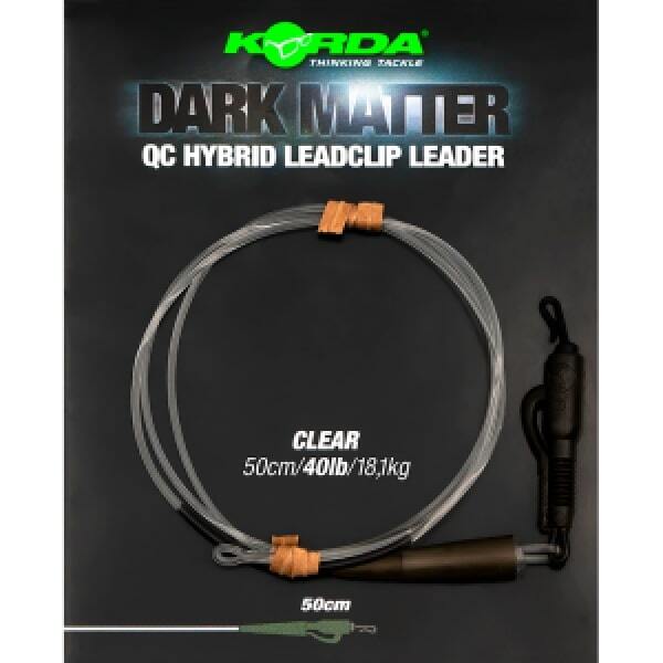 Korda Dark Matter Leader QC Hybrid Clip