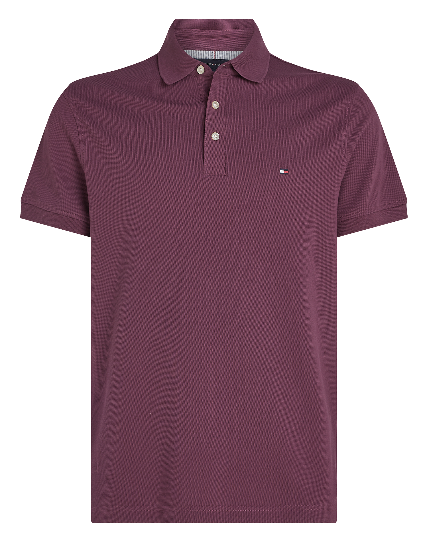 Polo slim-fit en coton bio | Violet