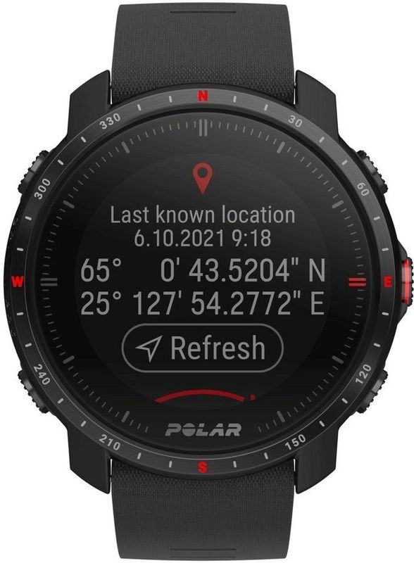 Polar Grit X Pro Premium Outdoor Multisporthorloge - GPS - Zwart