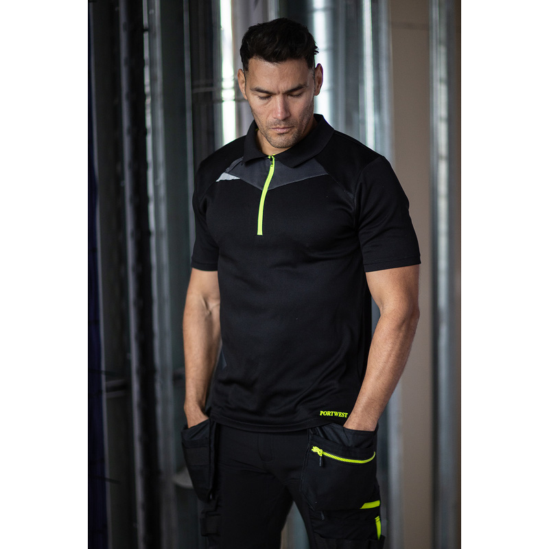Portwest Poloshirt DX4 XL zwart