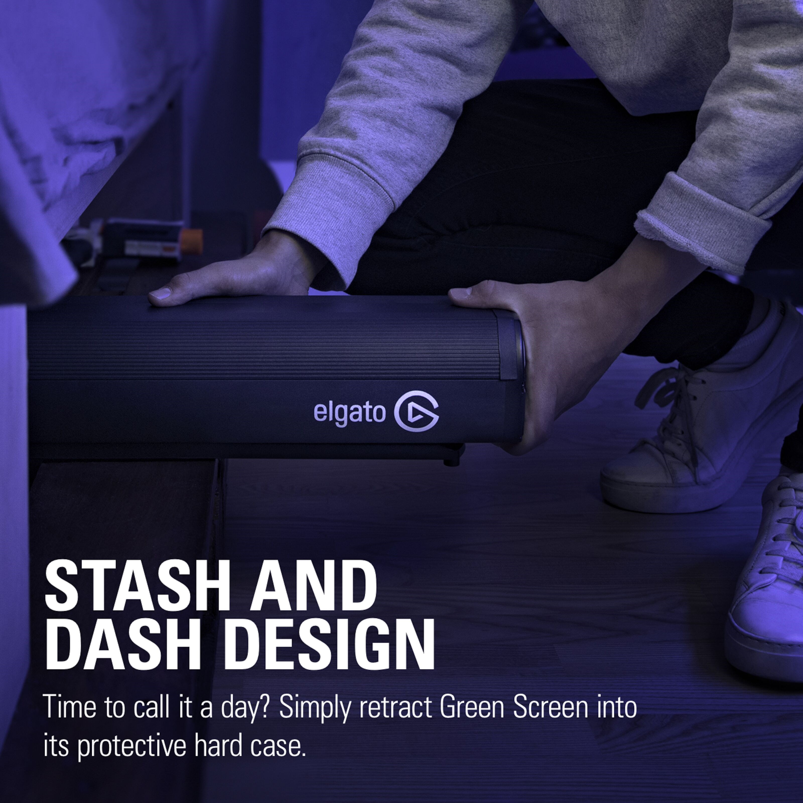 Elgato Green Screen med sammenleggbart stativ