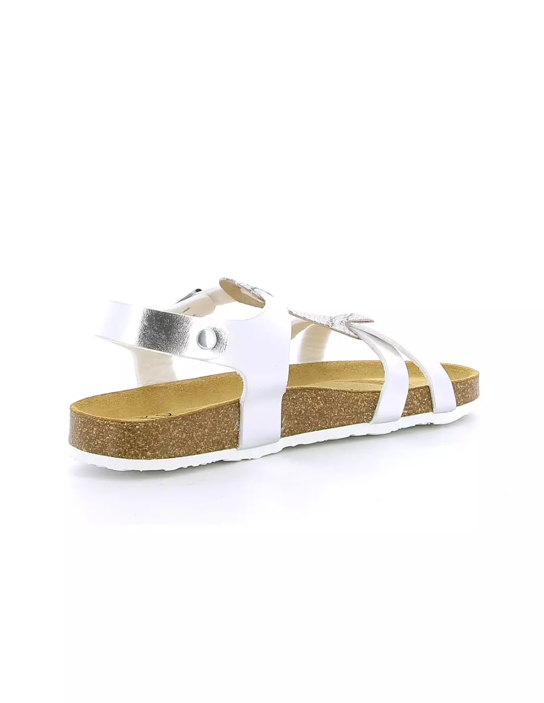 PLAKTON CROSS - Sandales & nu-pieds Argent