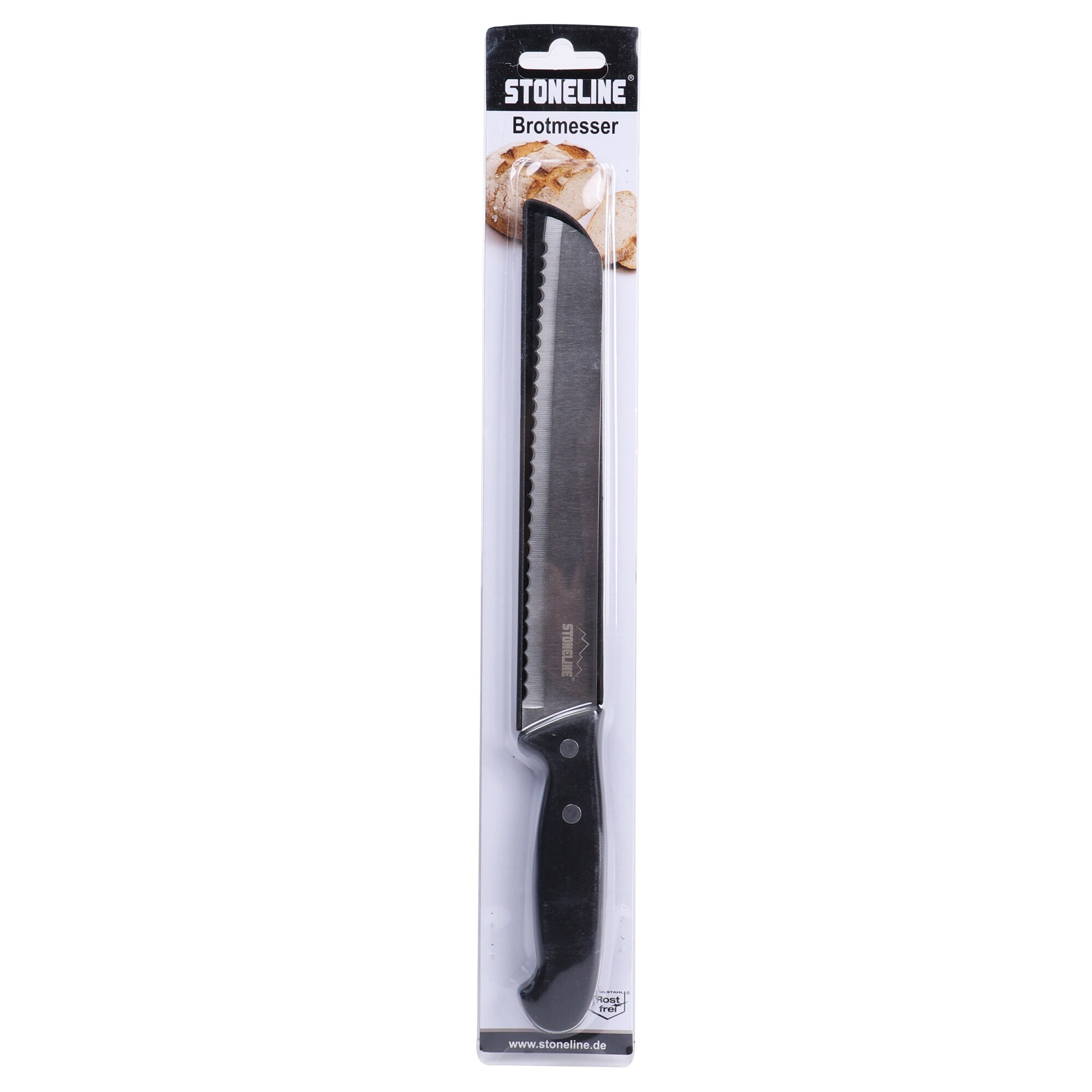 STONELINE® 31,5 cm Brotmesser, mit Klingenschutz