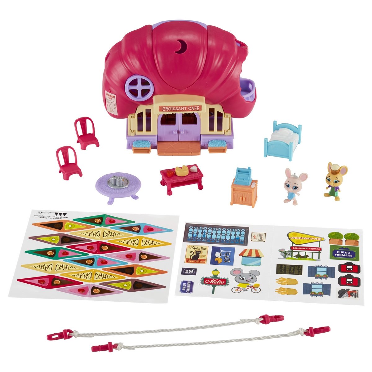 Mouse in the House - Coffret croissant café
