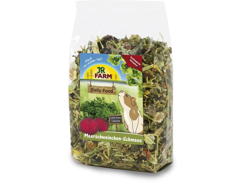 JR Farm Hauptfutter Basic Meerschweinchen-Schmaus 1.2 kg Alleinfuttermittel für Meerschweinchen