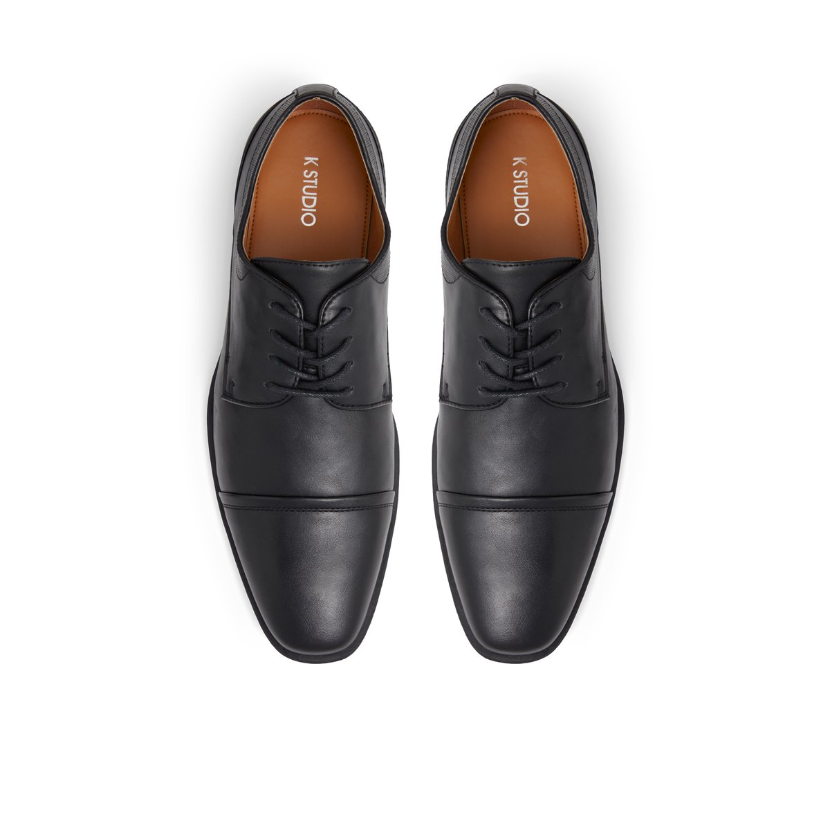K STUDIO-Celawin-Chaussures habillées derby - Talon plat - Noir