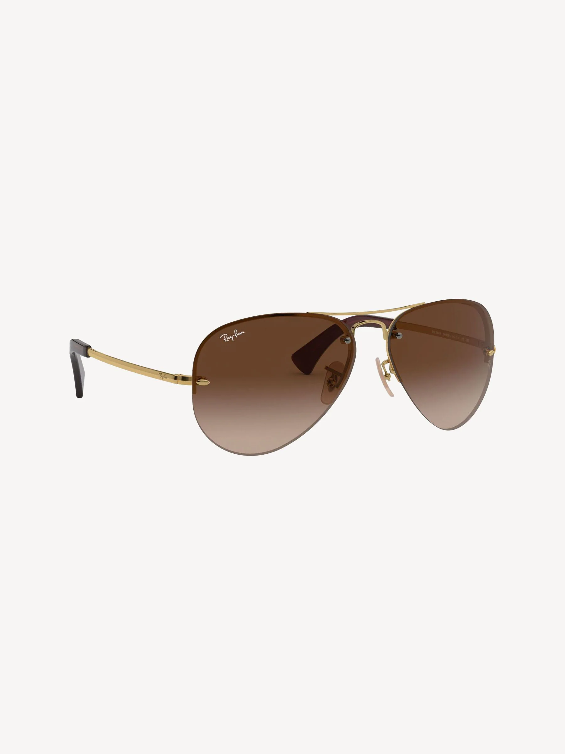 Gouden en bruine glazen - Ray-Ban Lightforce Sunglasses