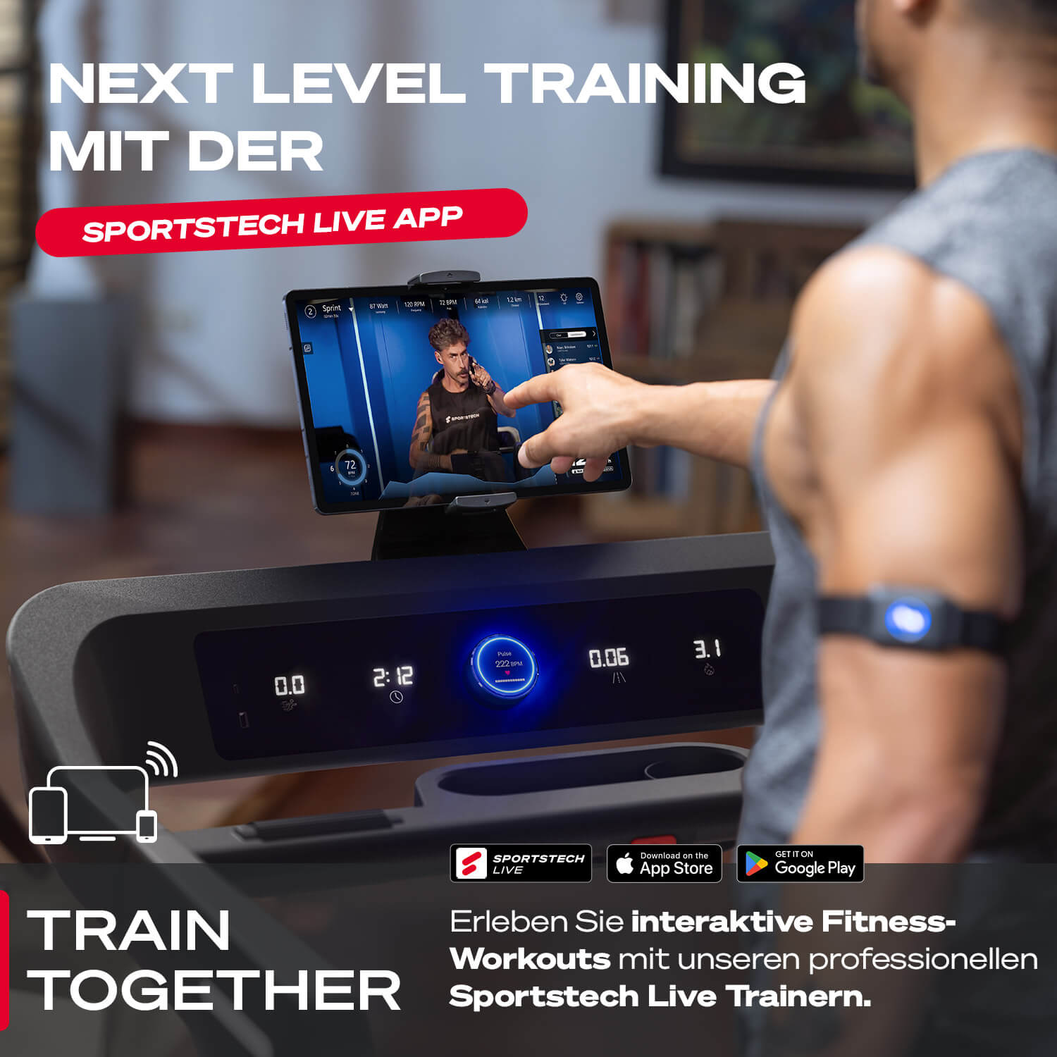 sTread Lite Profi-Laufband