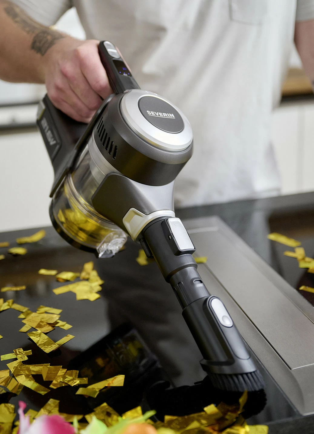 Severin HV7155 2-in-1 Akku-Handstaubsauger